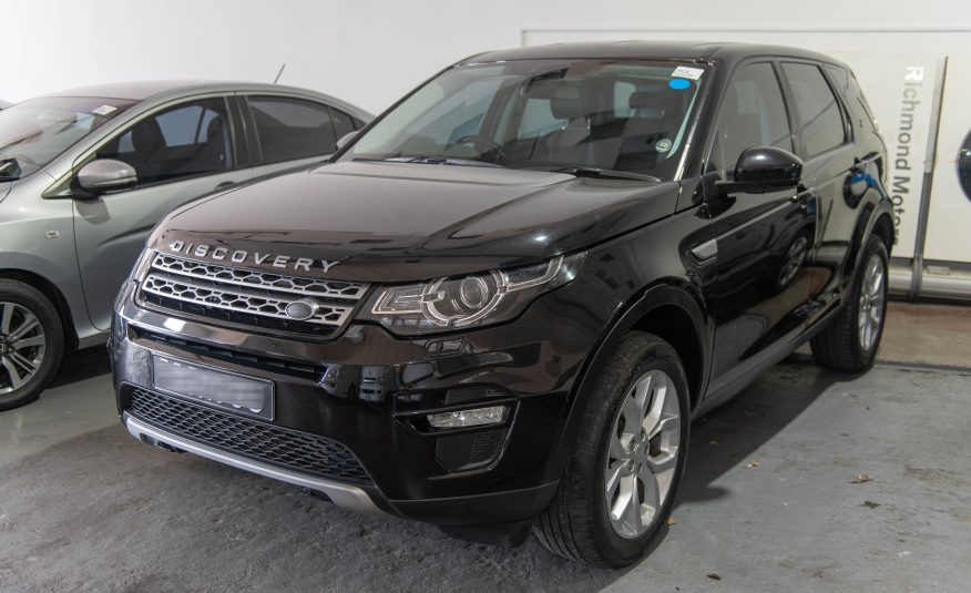 PDR	SANTORINI BLACK 2017 LAND ROVER DISCOVERY SPORT HSE 2.0G