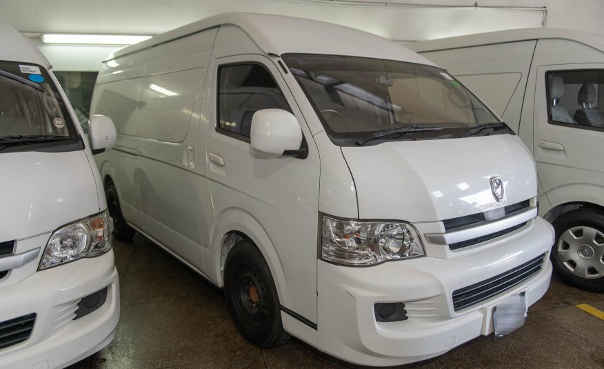 TEB 2020 WHITE JINBEI PANEL VAN