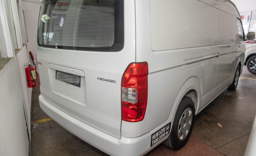 TEG WHITE 2019 JINBEI PANEL VAN