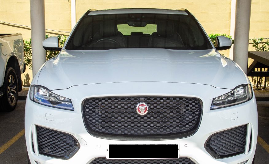 PDY 2020 White Jaguar F-PACE Chequered Flag