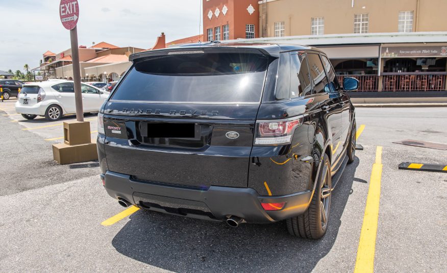 PDB 2014 BLACK Land Rover Ranger Rover Sport Autobiography