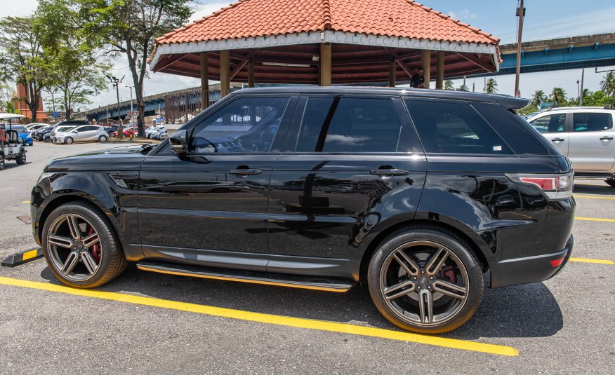 PDB 2014 BLACK Land Rover Ranger Rover Sport Autobiography