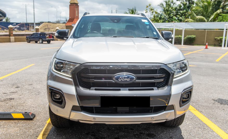 TEA	2020 Silver Ford Wildtrak 4×4