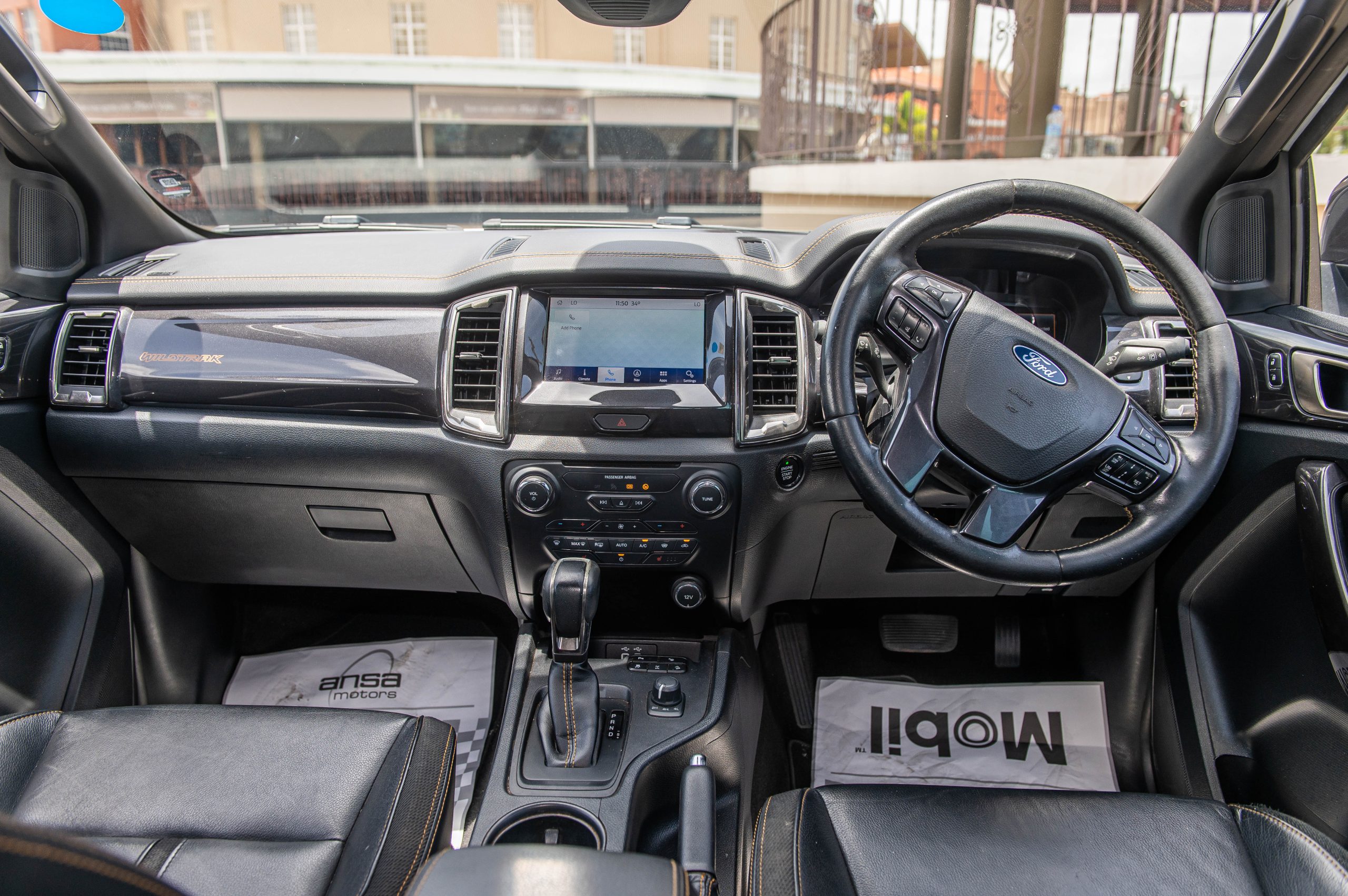 TEA 2020 Silver Ford Wildtrak 4×4
