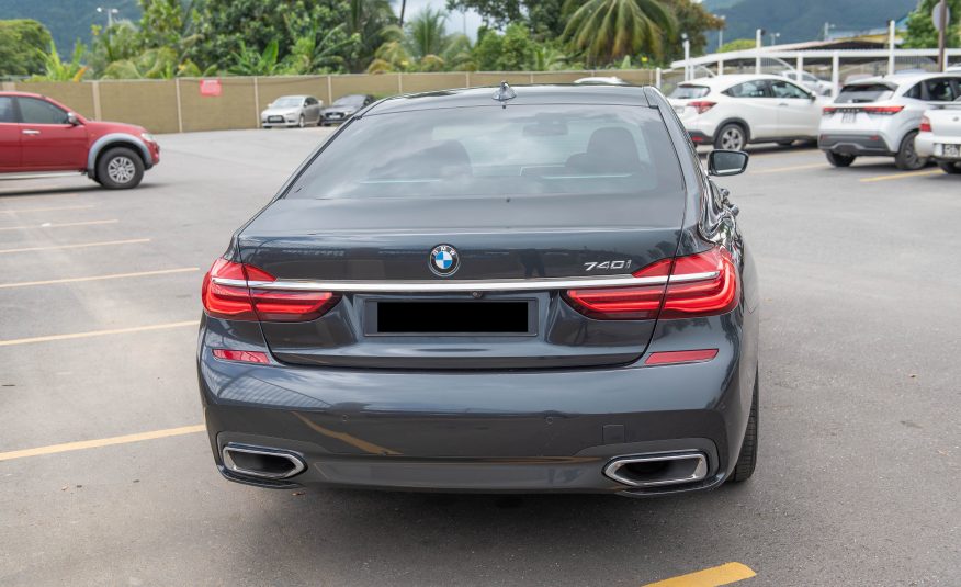 PDR Singapore Grey 2017 BMW 740i