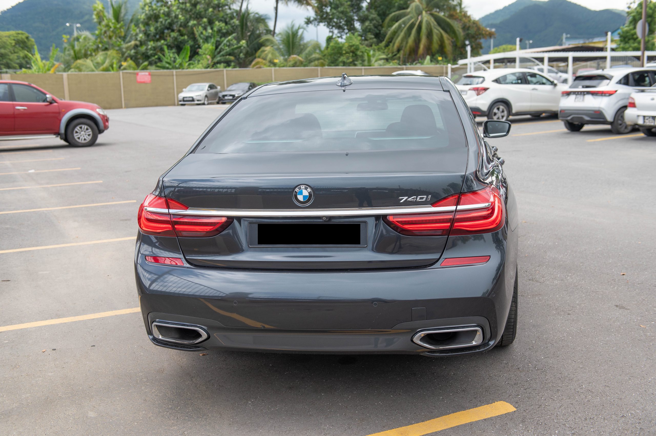 PDR Singapore Grey 2017 BMW 740i