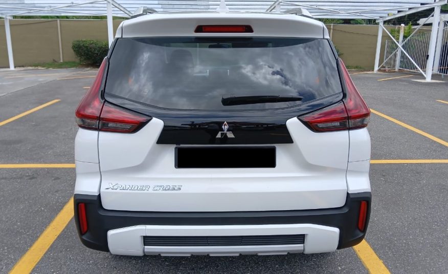 PEC 2022 White Mitsubishi Xpander Cross