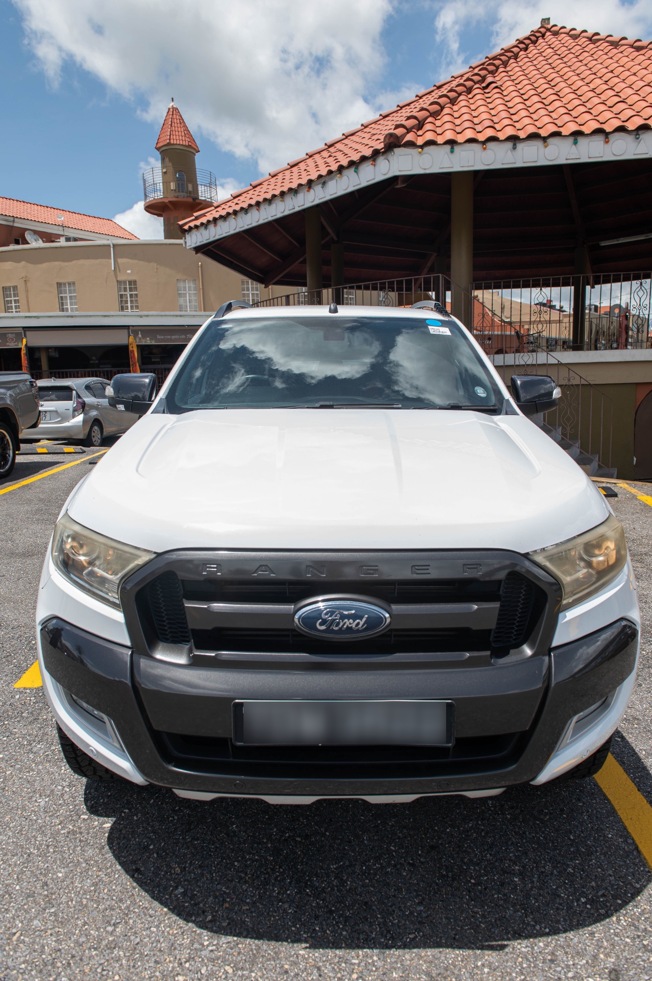 TDW 2019 White Ford Wildtrak