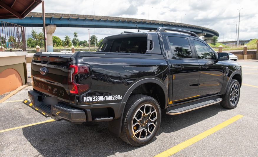 TEG 2024 Black Ford Wildtrak