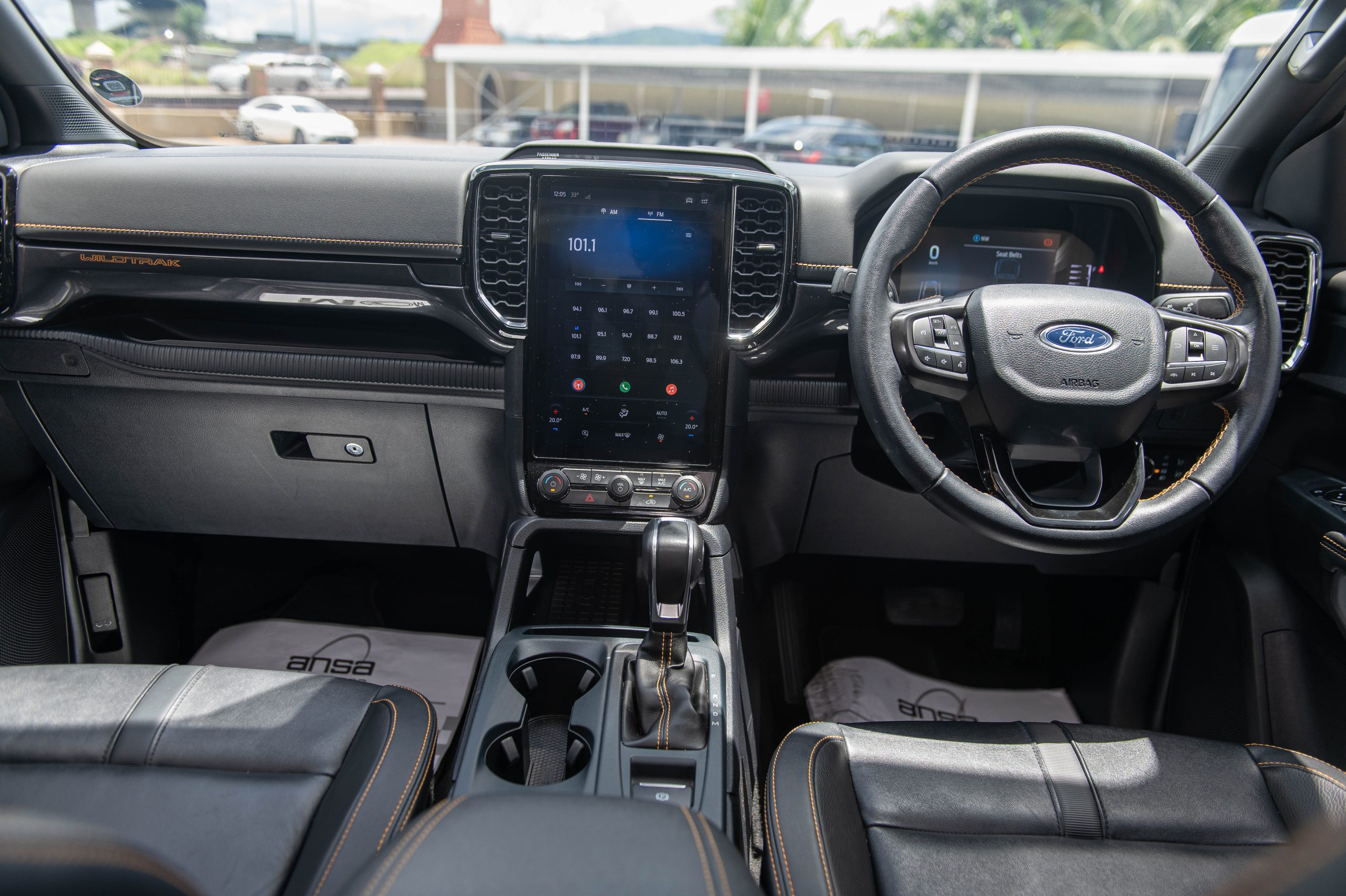 TEG 2024 Black Ford Wildtrak