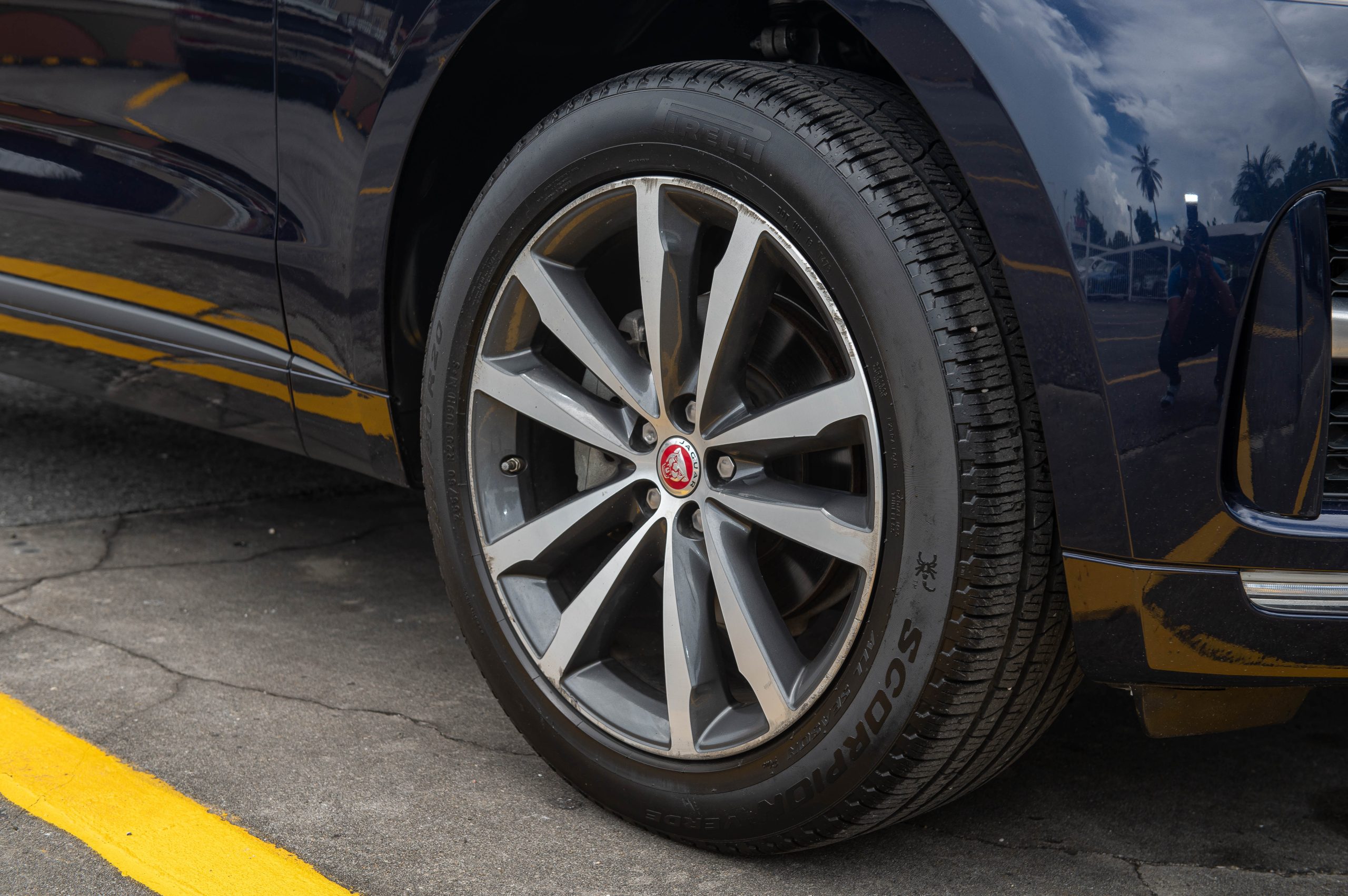 PDT 2018 Blue Jaguar F-PACE