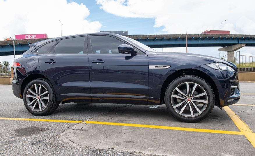 PDT 2018 Blue Jaguar F-PACE