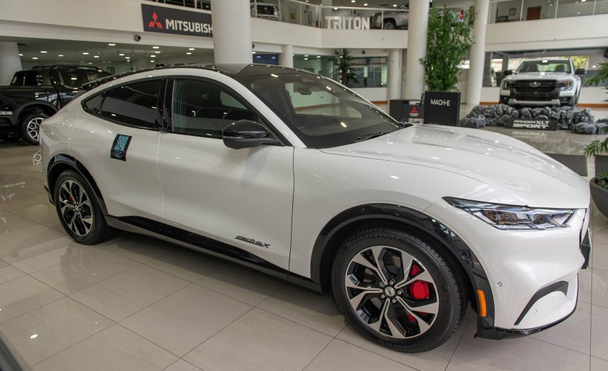 Unregistered 2023 Star White Mustang Mach-E