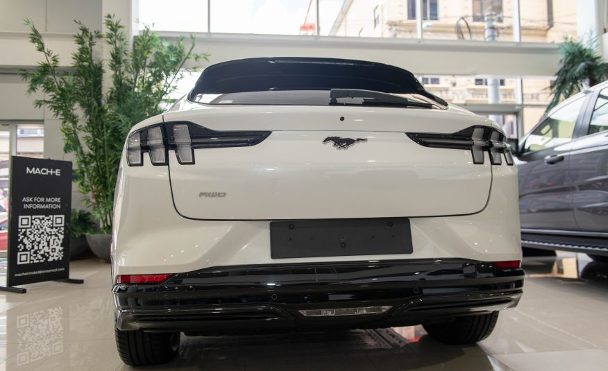 Unregistered 2023 Star White Mustang Mach-E