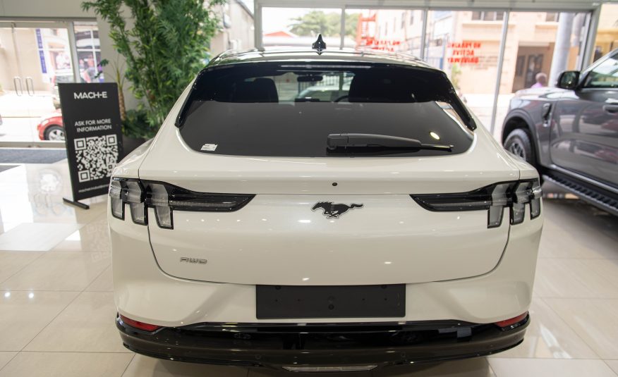 Unregistered 2023 Star White Mustang Mach-E