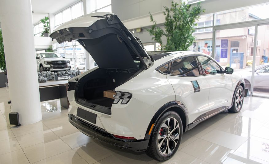 Unregistered 2023 Star White Mustang Mach-E