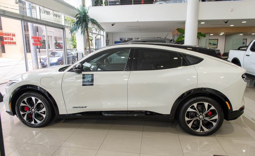 Unregistered 2023 Star White Mustang Mach-E