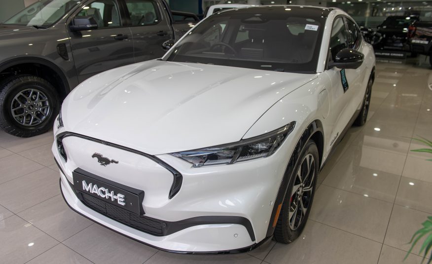 Unregistered 2023 Star White Mustang Mach-E