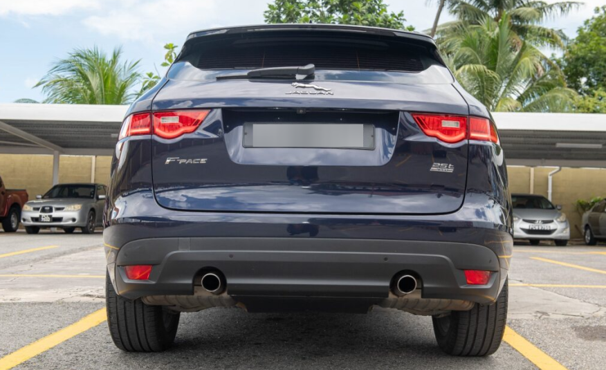 PDT 2018 Blue Jaguar F-PACE