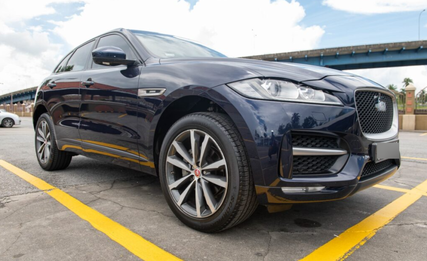 PDT 2018 Blue Jaguar F-PACE