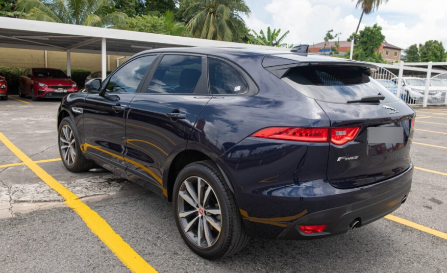 PDT 2018 Blue Jaguar F-PACE