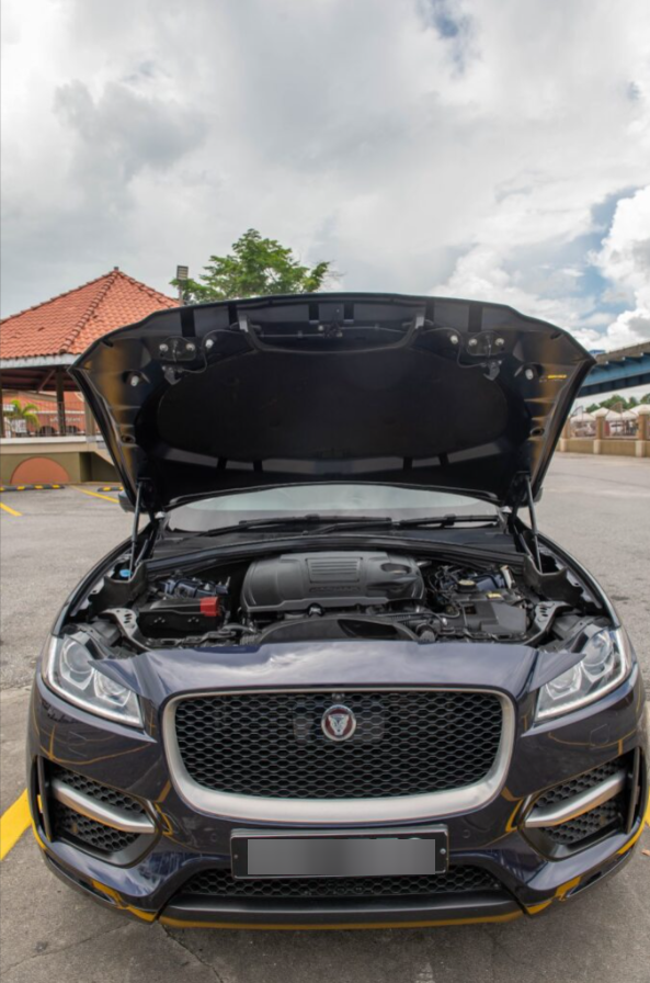 PDT 2018 Blue Jaguar F-PACE