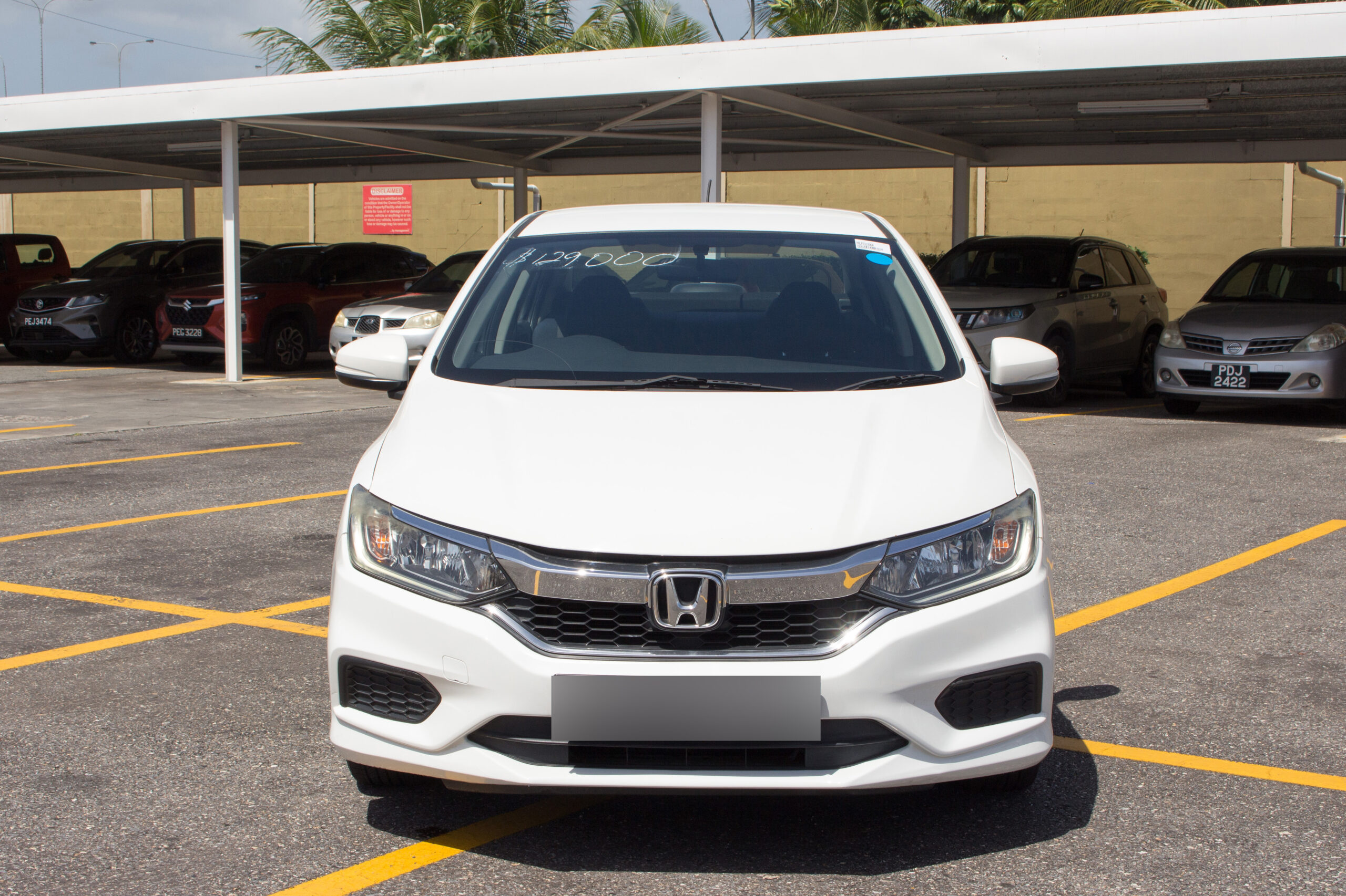 PEC 2020 Taffeta White Honda City CNG