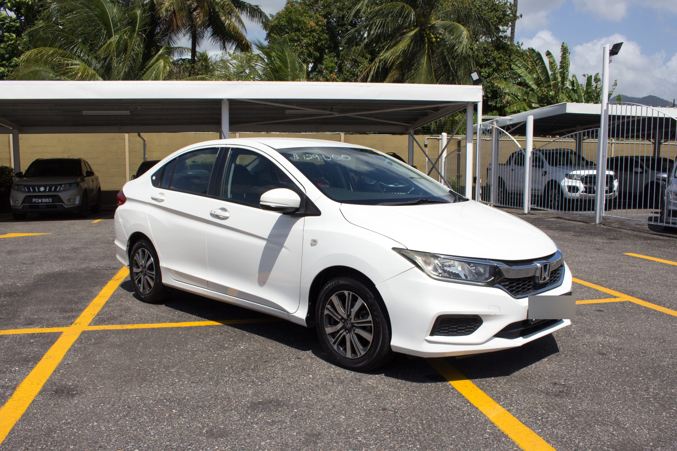 PEC 2020 Taffeta White Honda City CNG