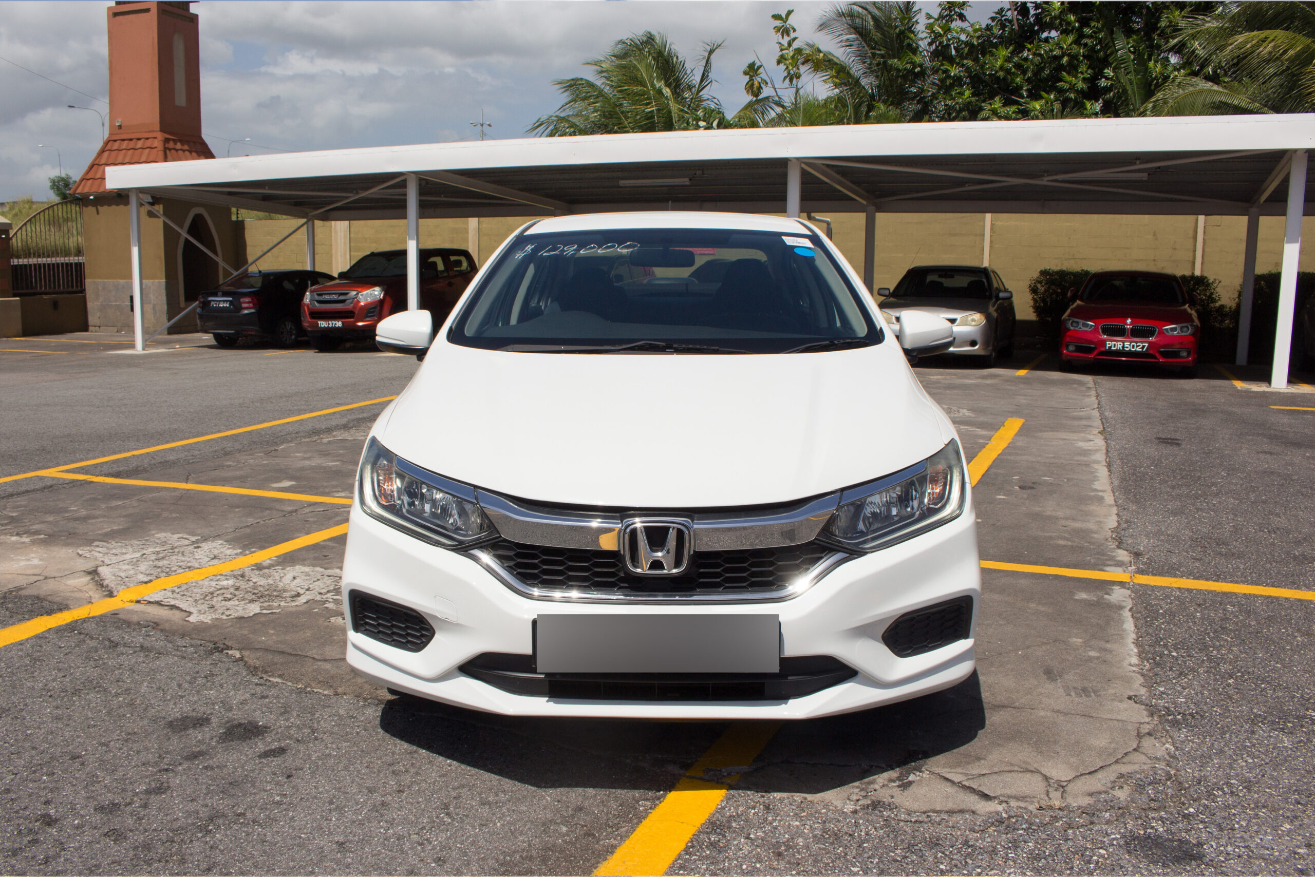 PEB 2021 Taffeta White Honda City Cng