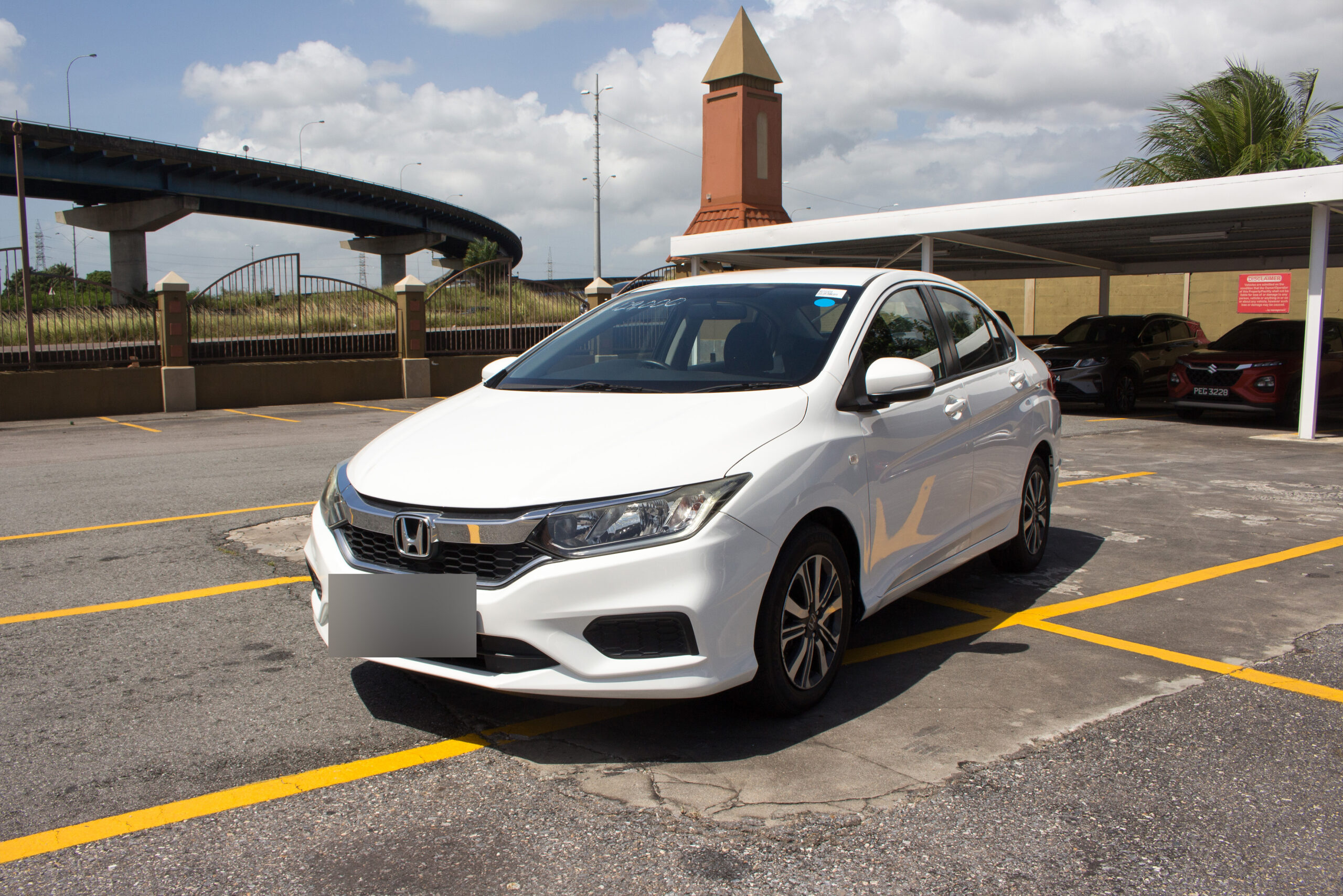 PEB 2021 Taffeta White Honda City Cng