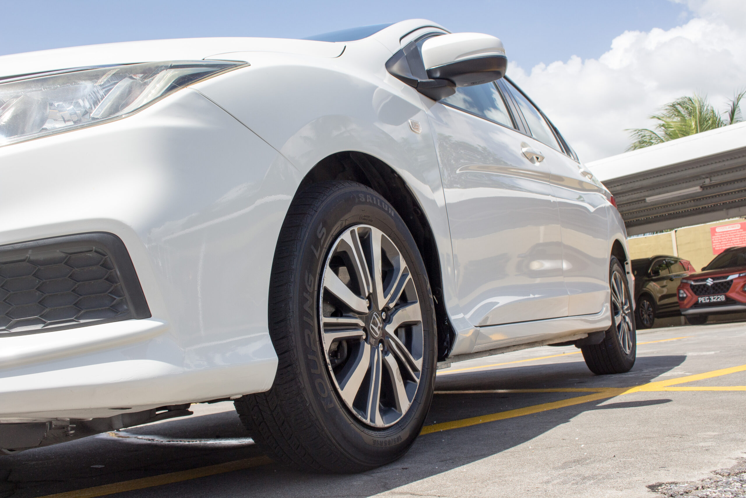 PEB 2021 Taffeta White Honda City Cng