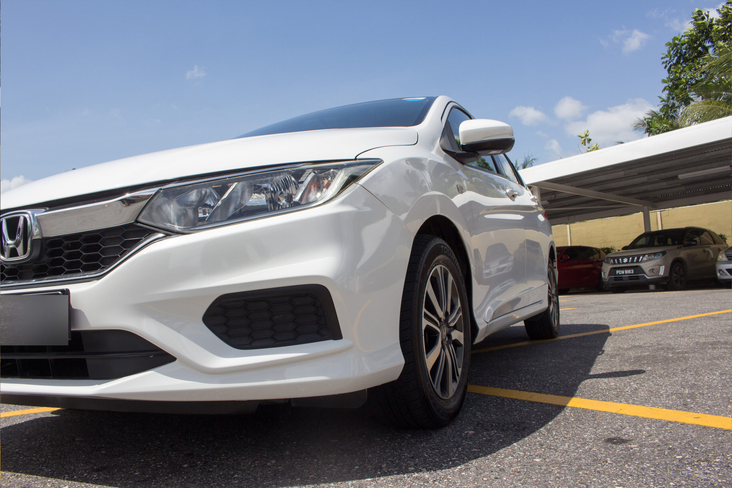 PEC 2020 White Honda City CNG