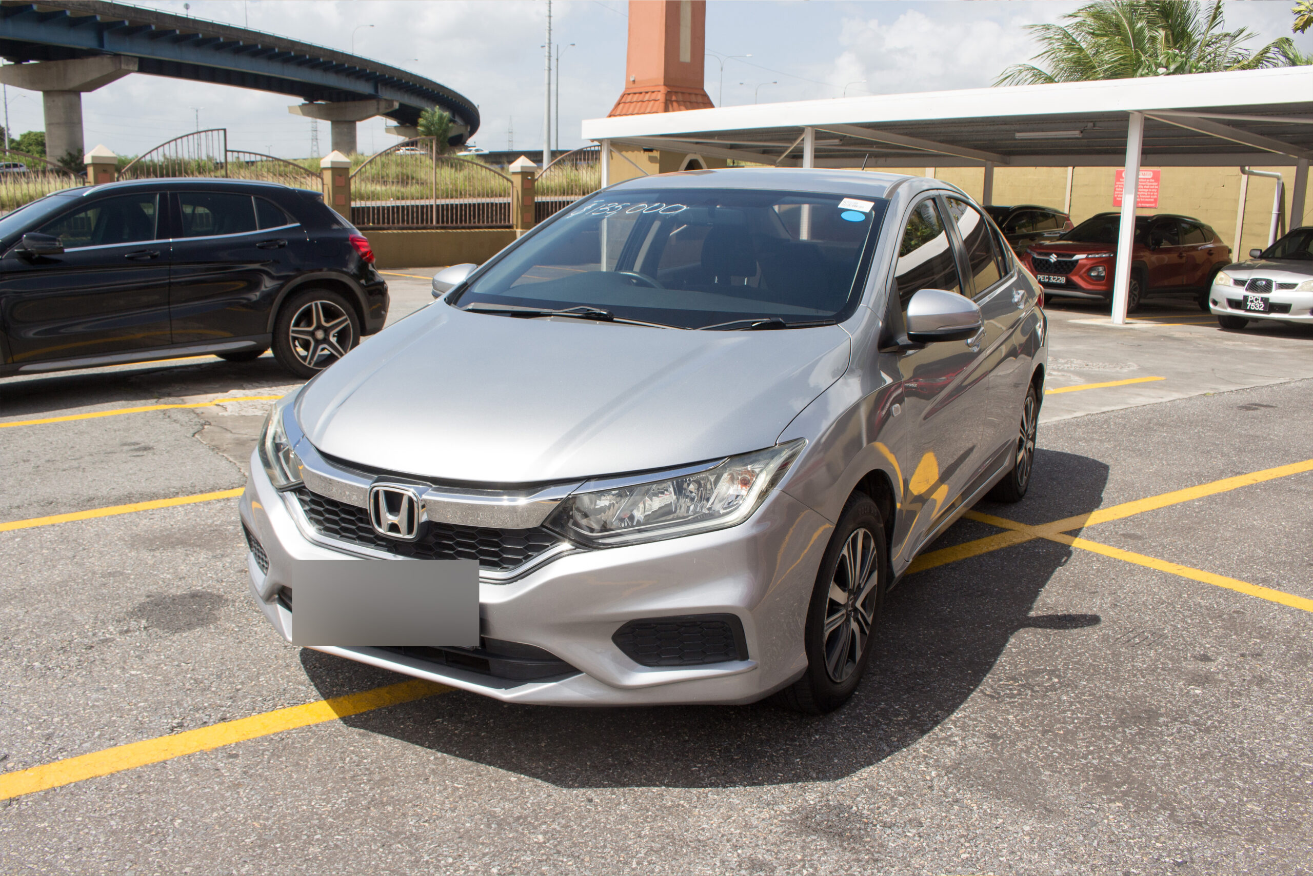 PEB 2021 Lunar Silver Honda City CNG