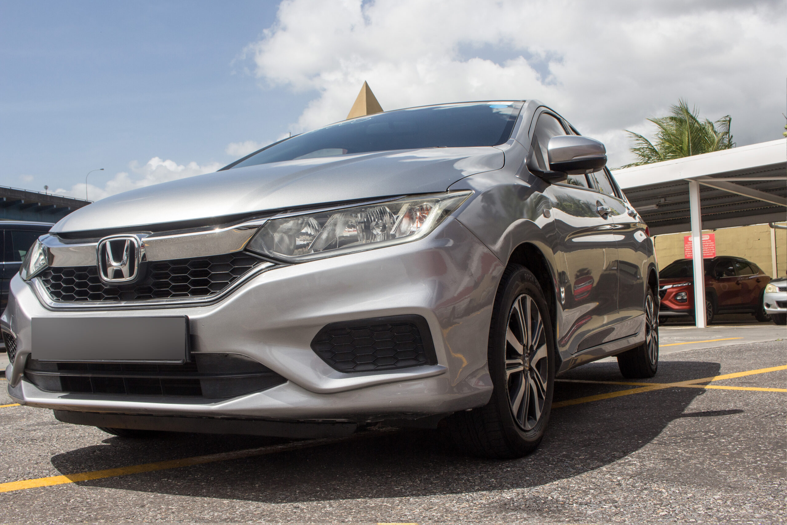 PEB 2021 Lunar Silver Honda City CNG