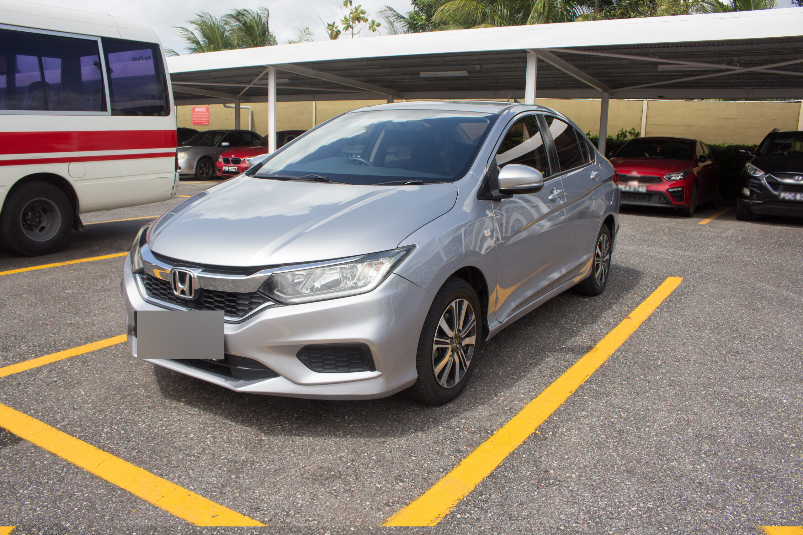 PEB 2021 Lunar Silver Honda City CNG