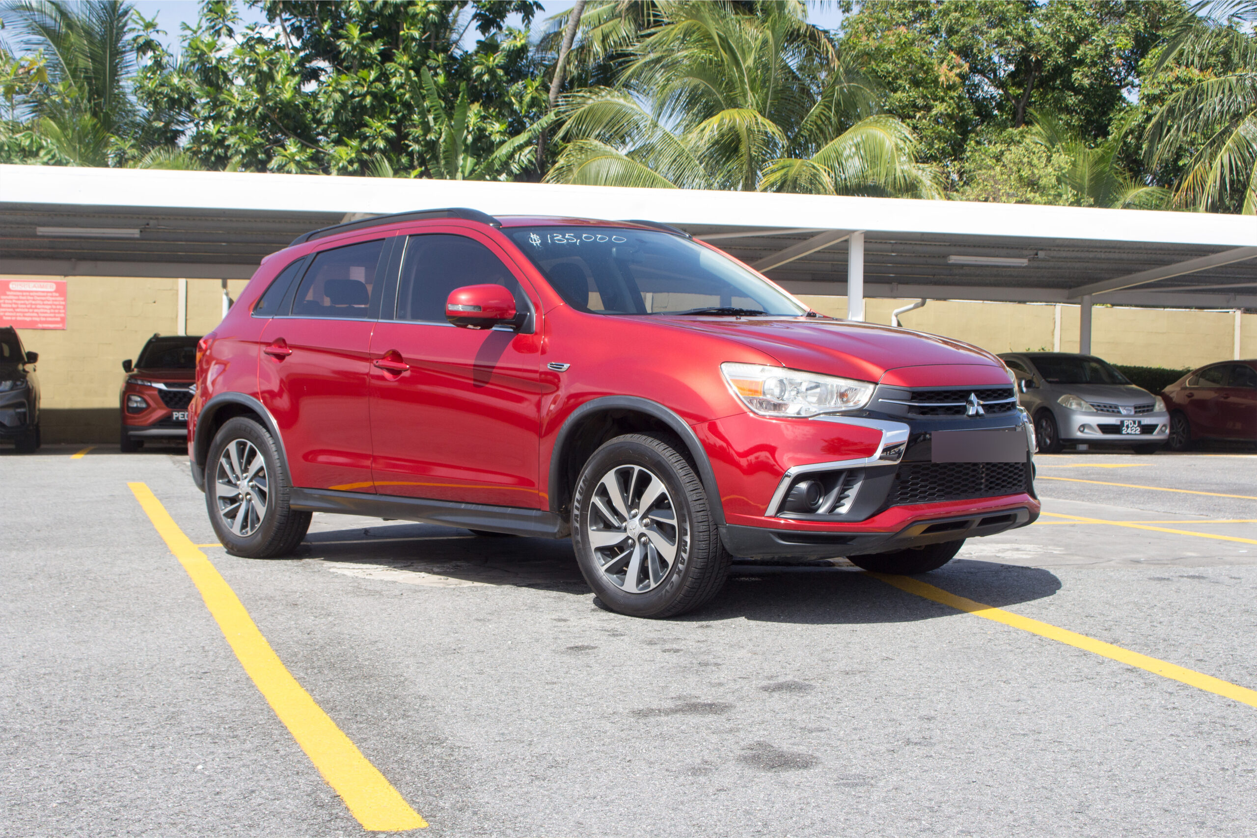 PEB 2019 Metallic Red Mitsubishi ASX