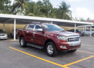 2018 TDU Burgundy Ford Ranger Limited