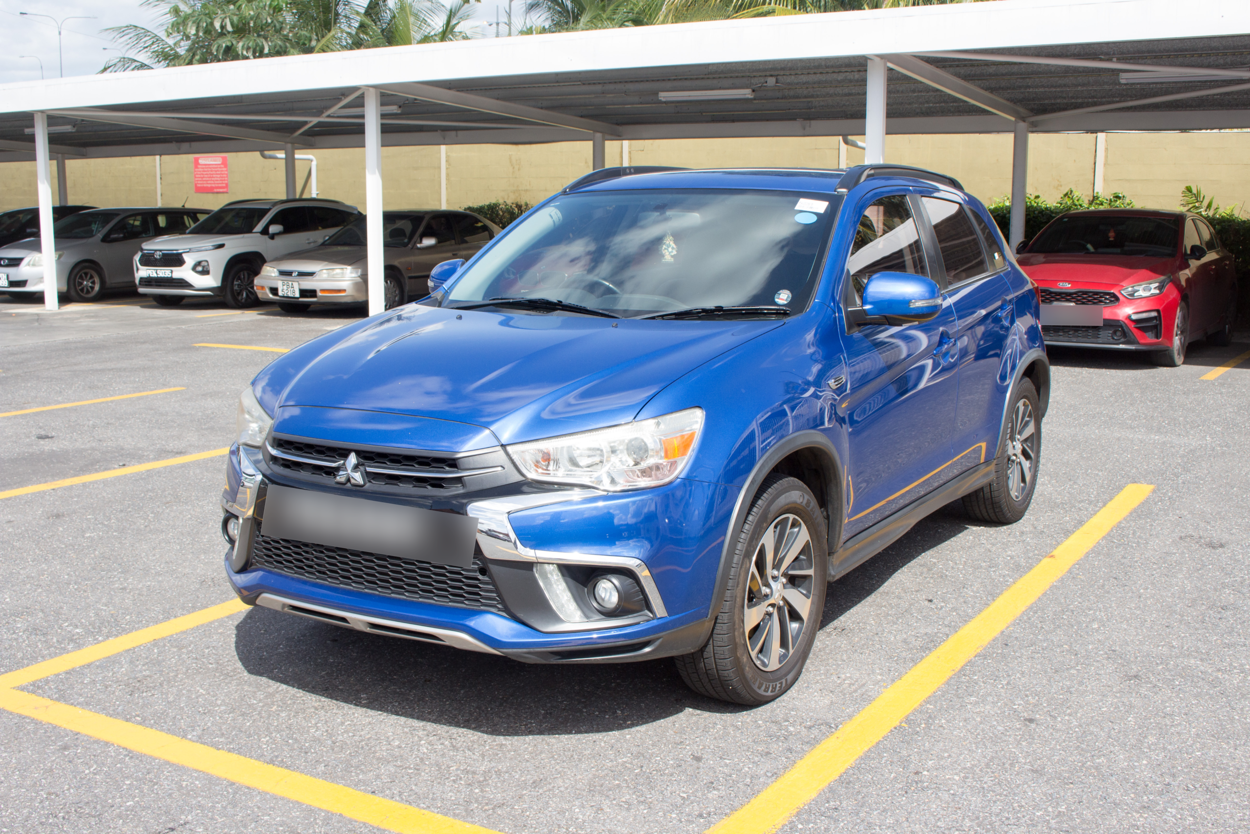 2019 PEB Blue Mitsubishi ASX