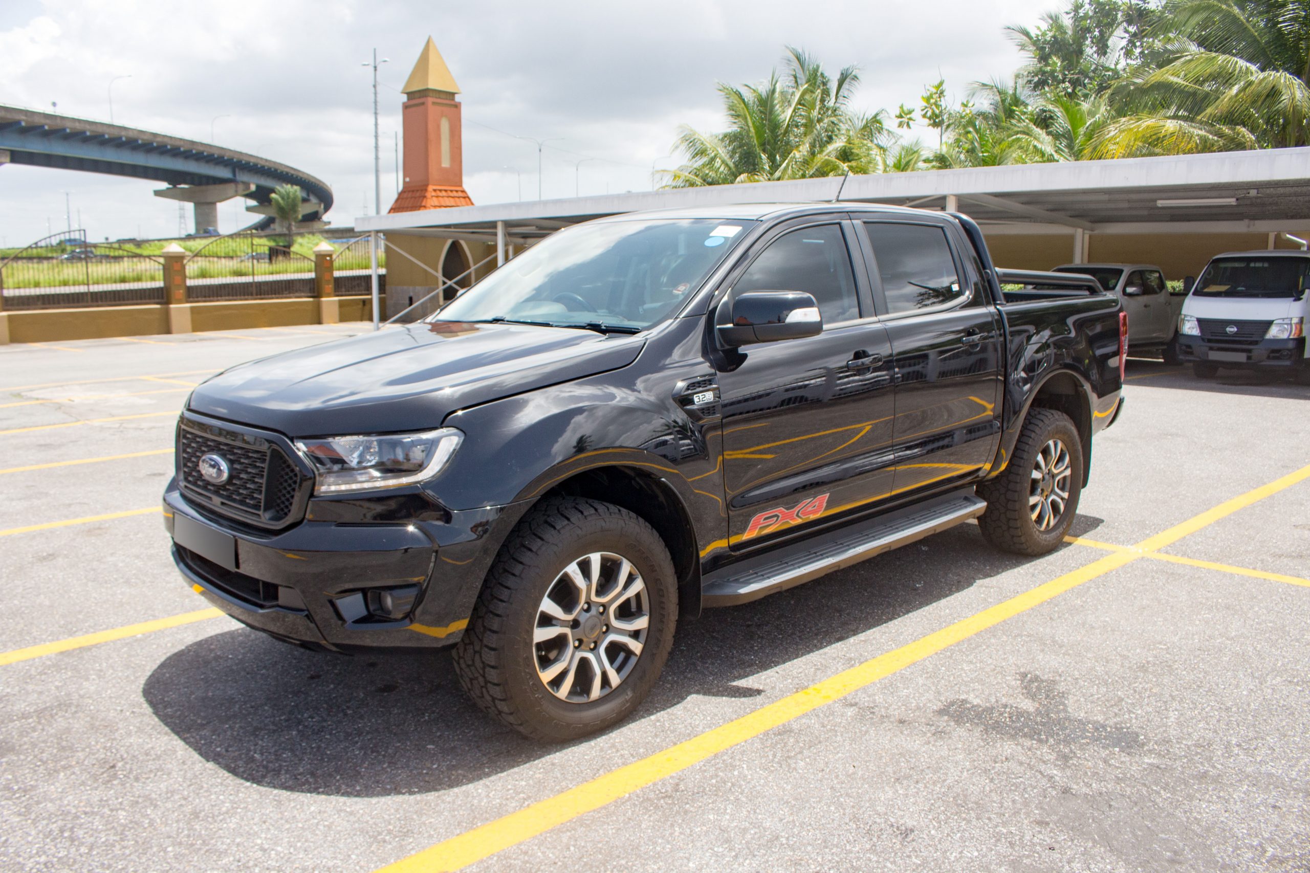 TED 2022 Black Ford Ranger FX4