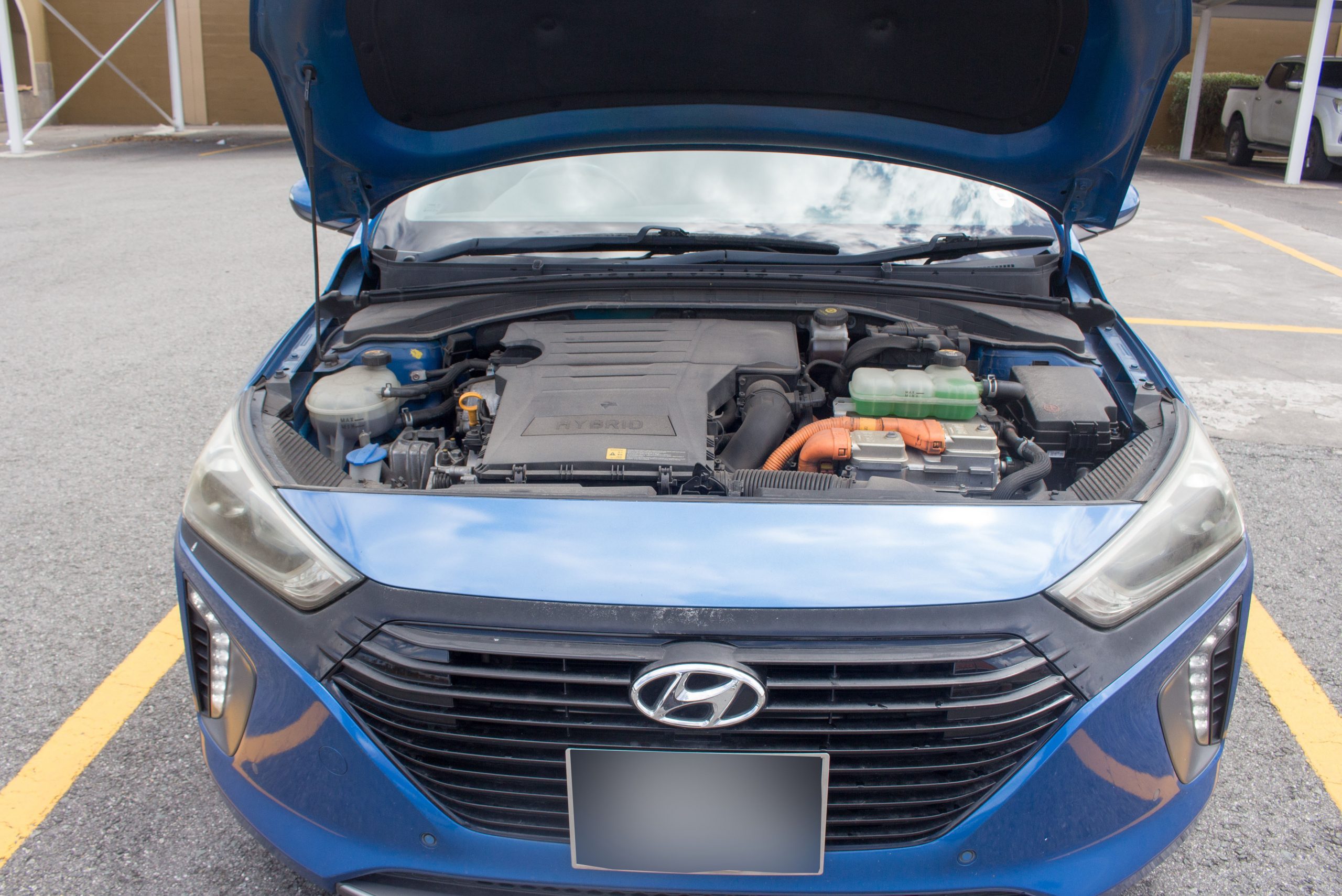 PDT 2018 Blue Hyundai Ioniq