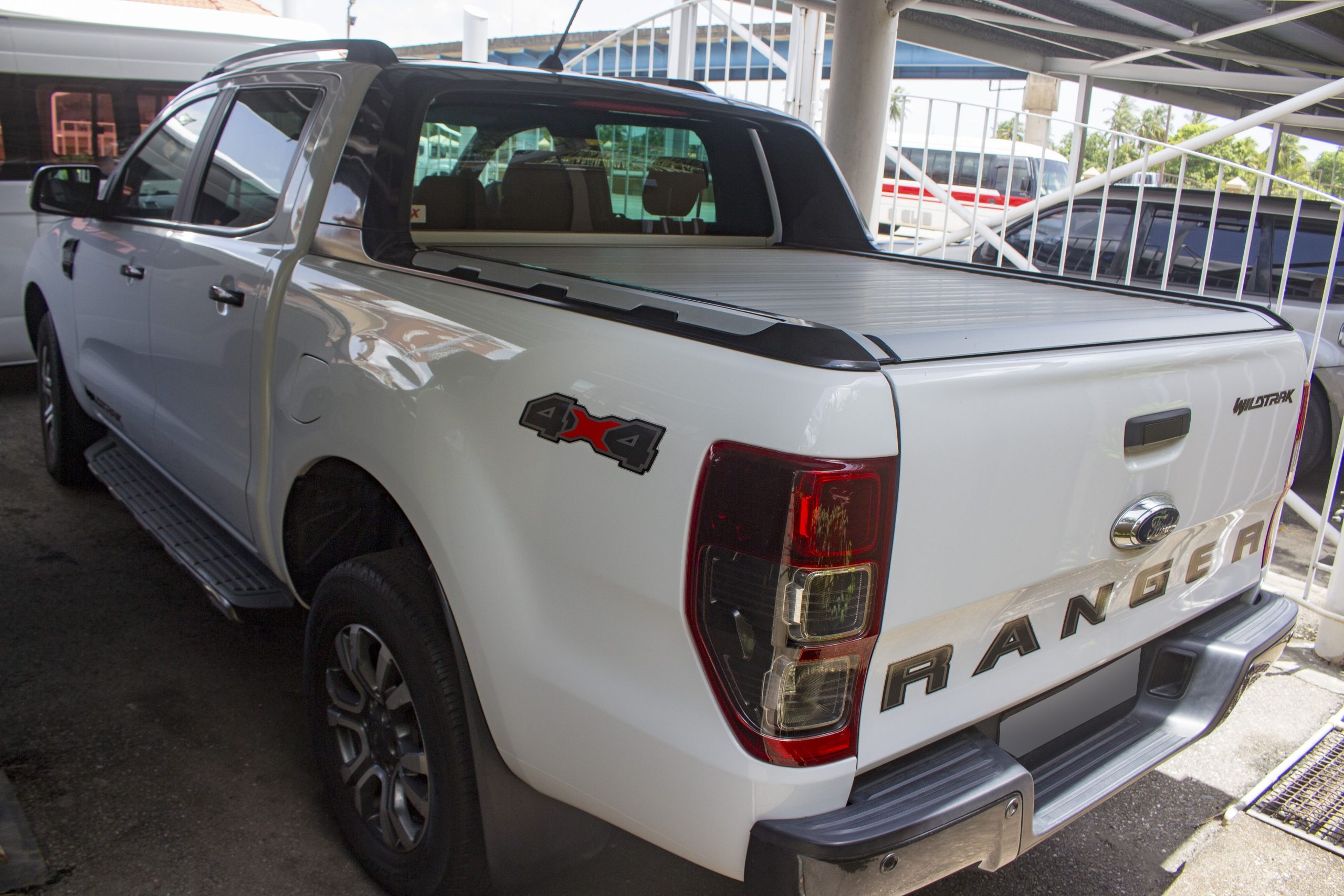 TEC 2022 White Ford Ranger Wildtrak