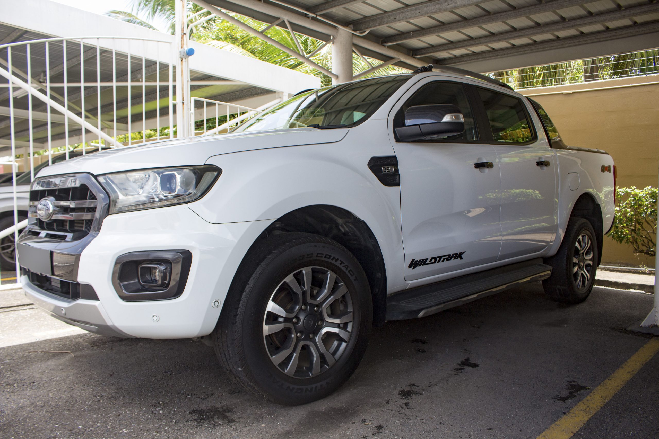 TEC 2022 White Ford Ranger Wildtrak